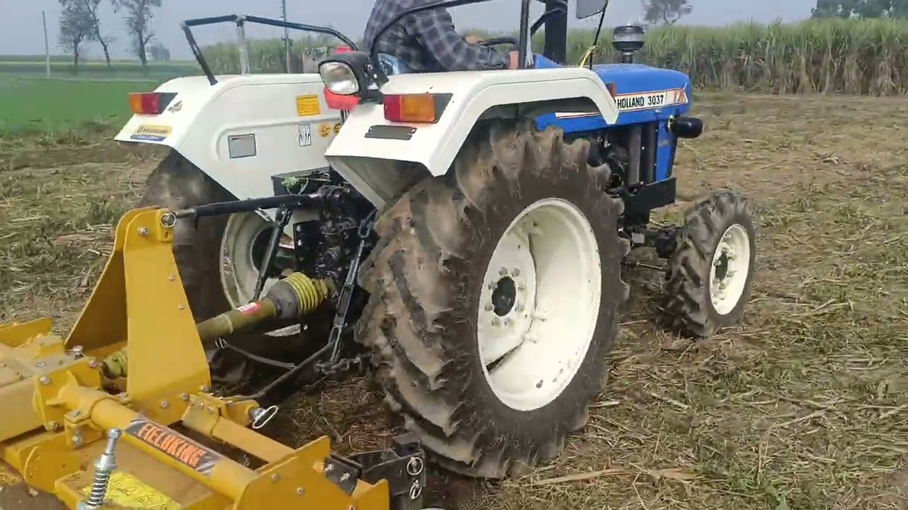 New hollnd 3037 tx 4×4 Fieldking Rotary 7 fit chalata hova... 
