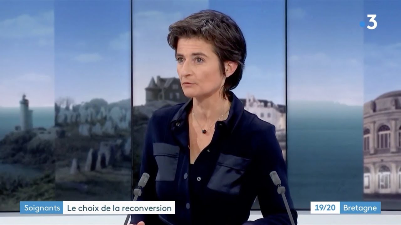 France 3 et Charlotte K - Reportage sur la reconversion des infirmières - Journal 19/20