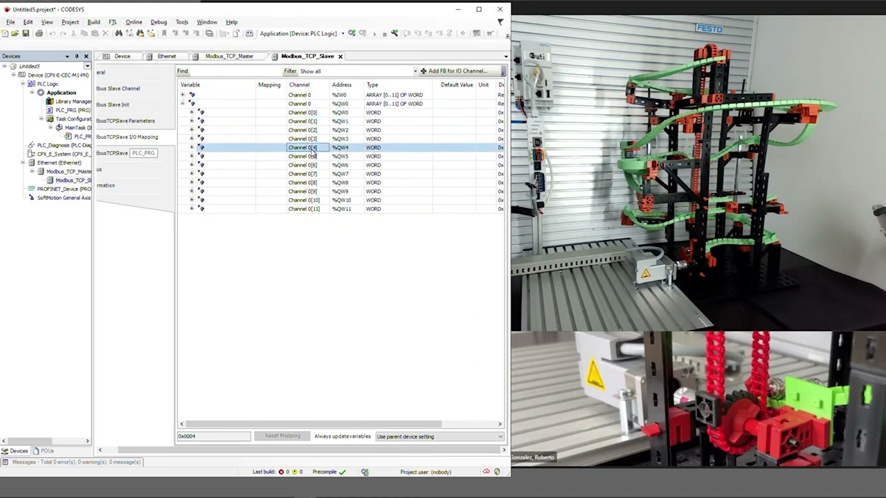 Commission CMMT-ST using Festo CPX-E over ModbusTCP