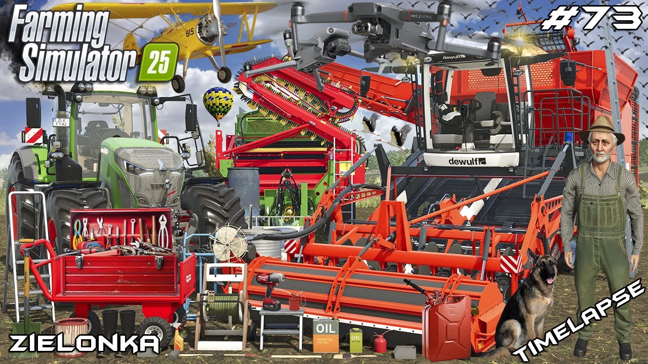 🚀 ДЬЮЛЬФ КВАТРО РАЗБИВАЕТ ПОСЛЕДНЮЮ МОРКОВЬ СЕЗОНА! 🥕 | ЗЕЛЁНКА | Farming Simulator 25 | Эпизод 73