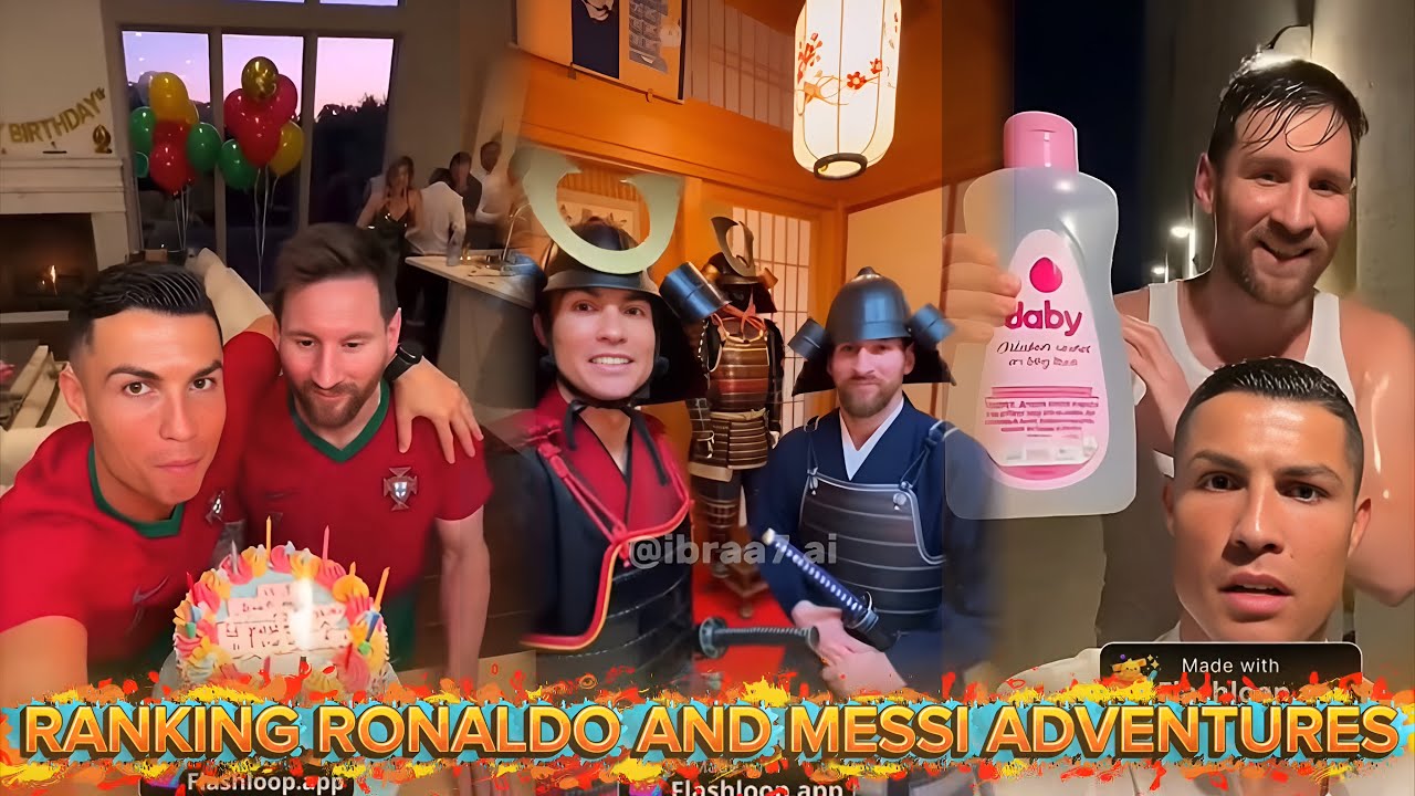 RANKING RONALDO AND MESSI ADVENTURES.