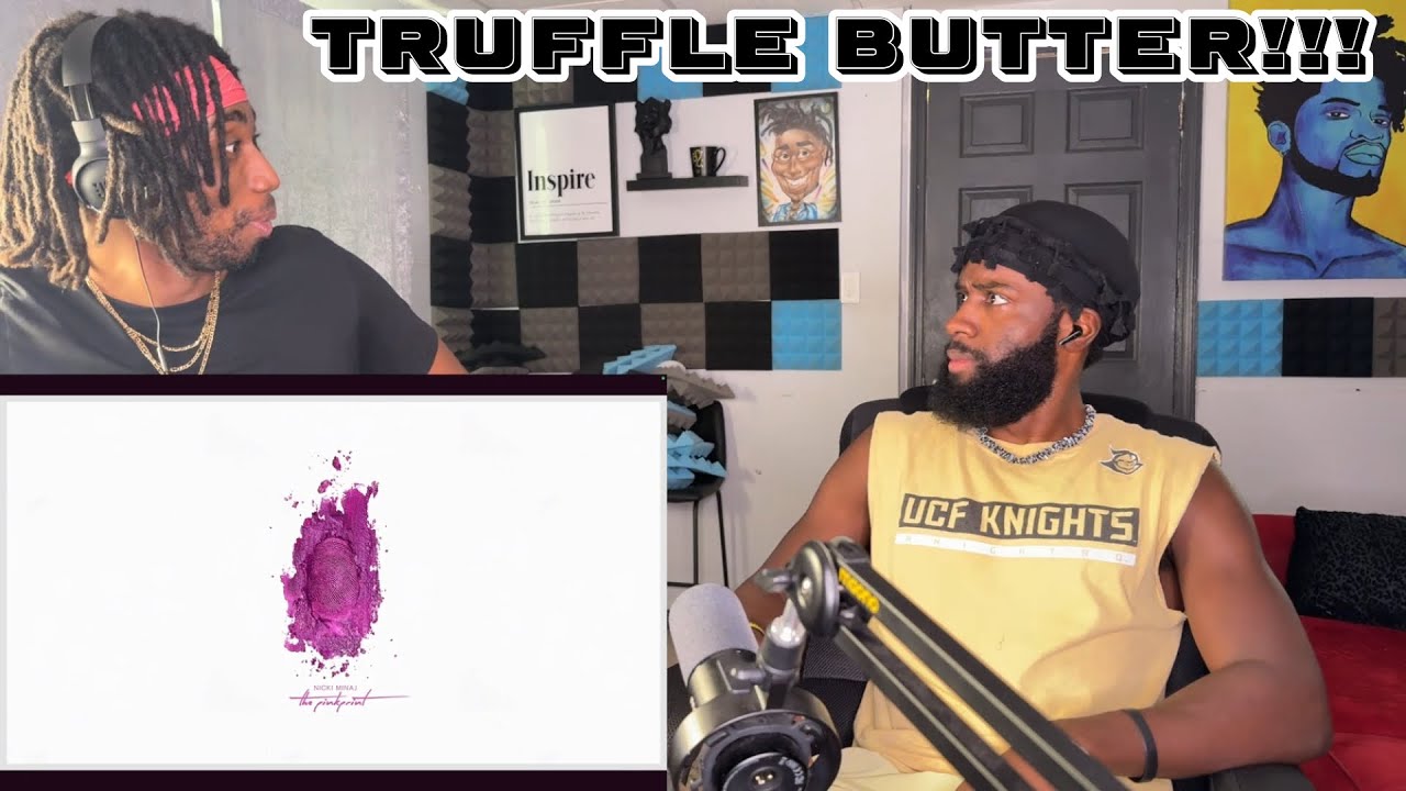 Nicki Minaj - Truffle Butter ft. Drake & Lil Wayne Reaction!!! With @kjballinout 