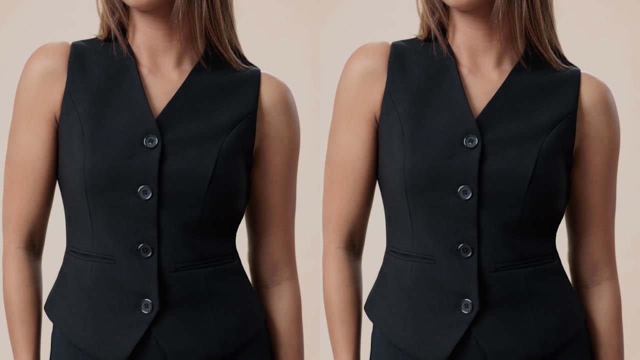 How to draft and cut a waist coat 