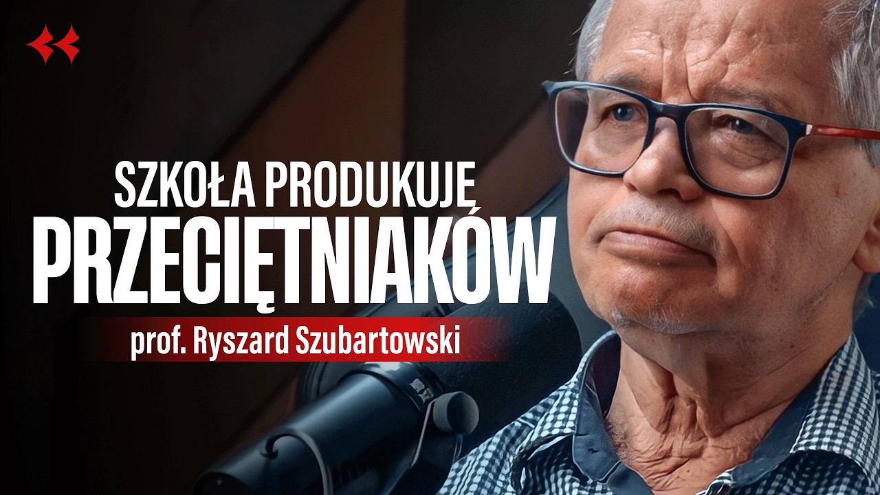 Jeden profesor przeciwko polskiej szkole. Wychował światowych geniuszy - prof. Ryszard Szubartowski