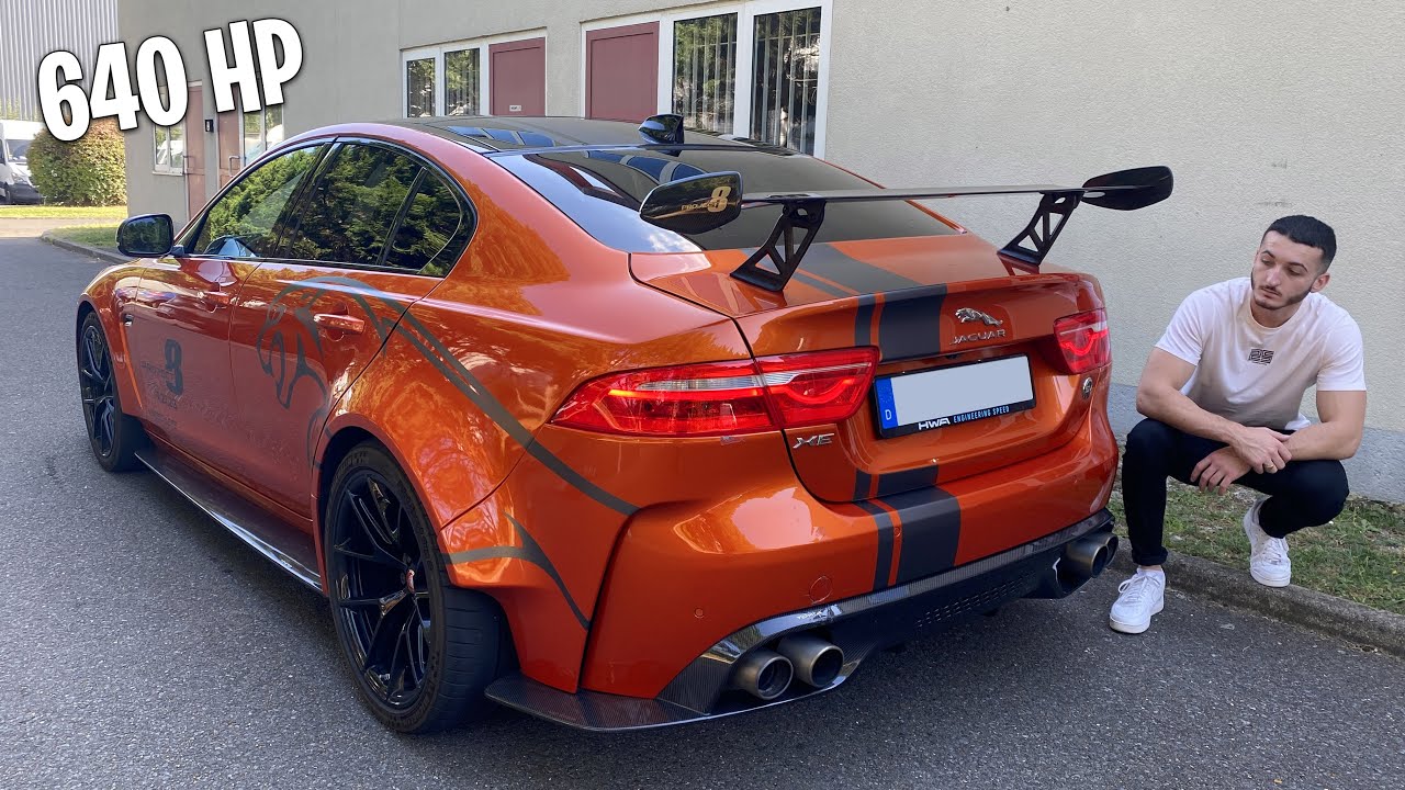 640 CHEVAUX, INTERDITE EN FRANCE 😨⛔ ON SORT LA JAGUAR PROJECT 8 (Les gens sont choqués😂)