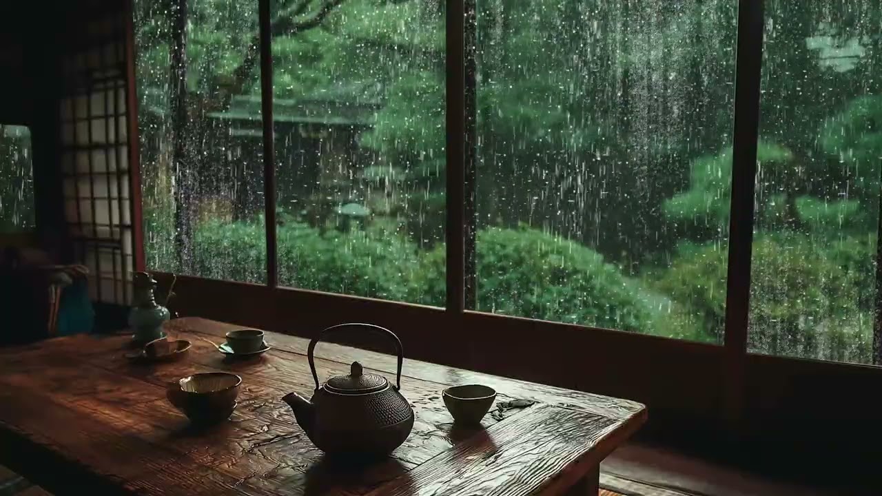 Soothing Sleep Music with RAIN & PIANO - Peaceful Music For Insomnia, Stress Relief, Deep Sleeping