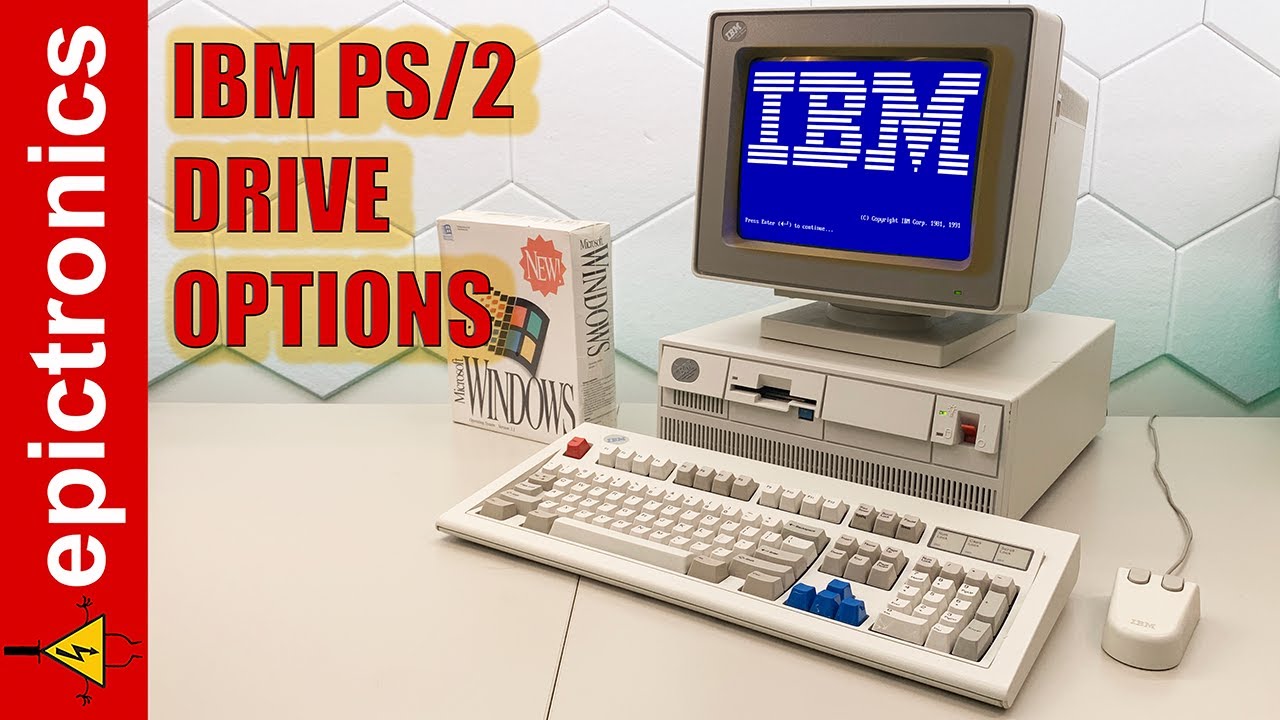 Модернизация IBM PS/2 Model 50. Варианты накопителей, расширения оперативной памяти и видеокарты