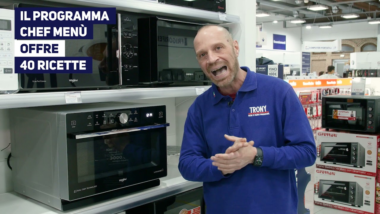 Whirlpool - Forno Microonde MWP 339 SB Supreme Chef | Trony