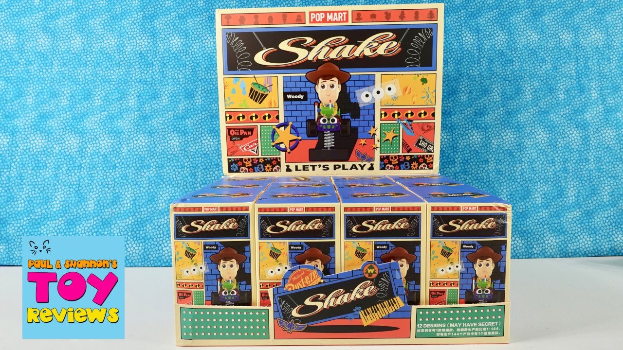 Disney Pixar Shake Shake Pop Mart Blind Box Figures Unboxing Review | PSToyReviews