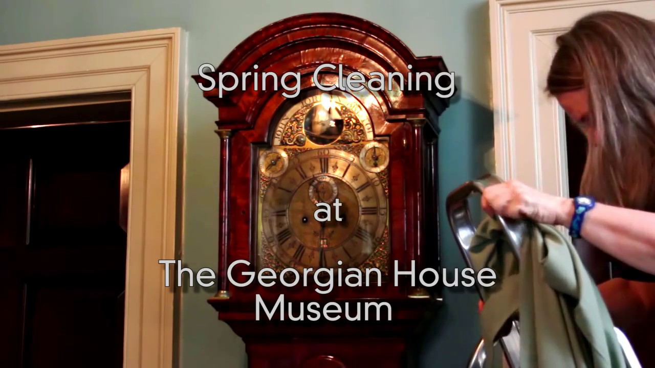 Spring cleaning at Georgian House