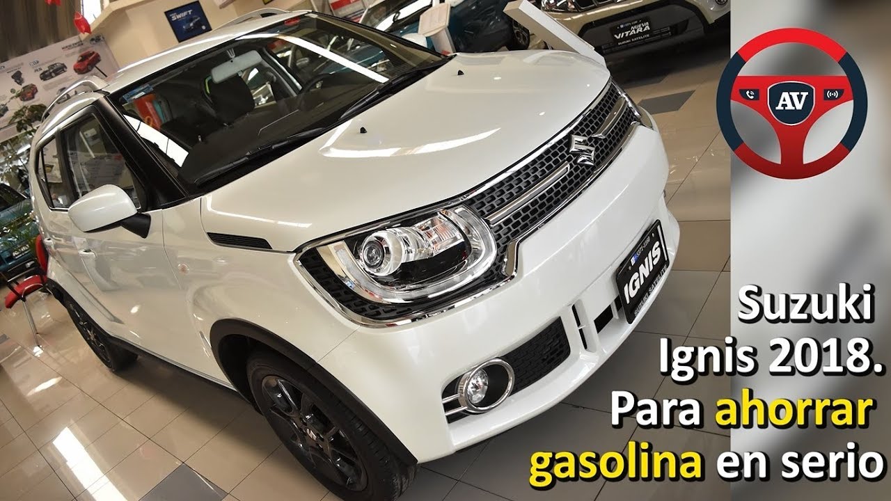 Suzuki Ignis 2018.-- Para ahorrar gasolina en serio