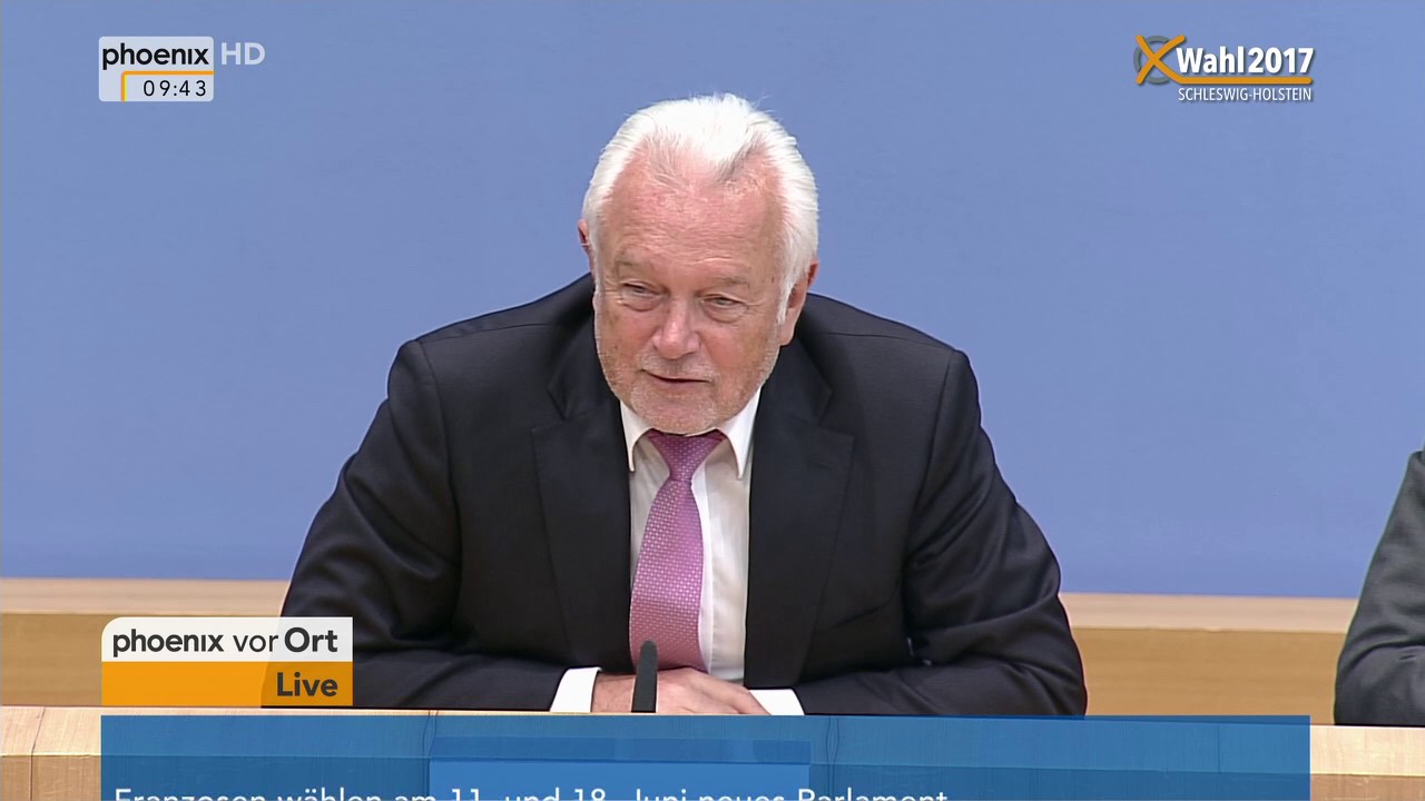 Landtagswahl Schleswig-Holstein: Pressekonferenz der FDP am 08.05.17
