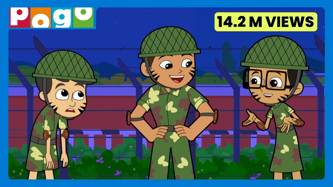 Little Singham Ki Kahani!😍| Desh Ka Sipaahi Movie💪| Movies for Kids😍| @PogoChannel​