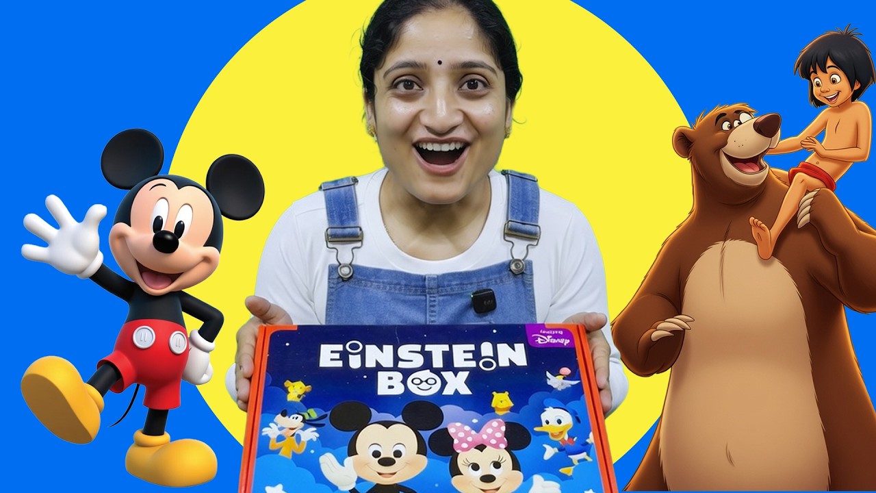 Fun Activities for Kids 🎁 EINSTEIN BOX 🎁 Toddler Learning Video
