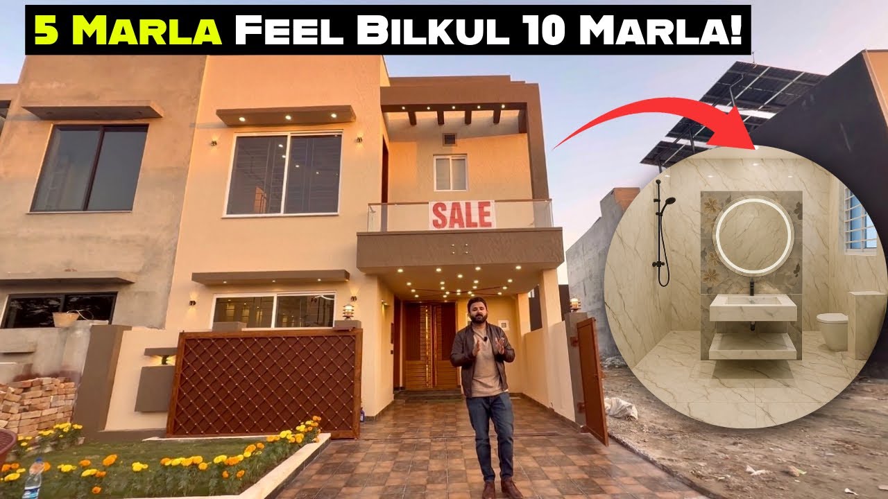 5 Marla Luxury House For Sale | Front Open | Best Price | Bahria Town Prime Sector