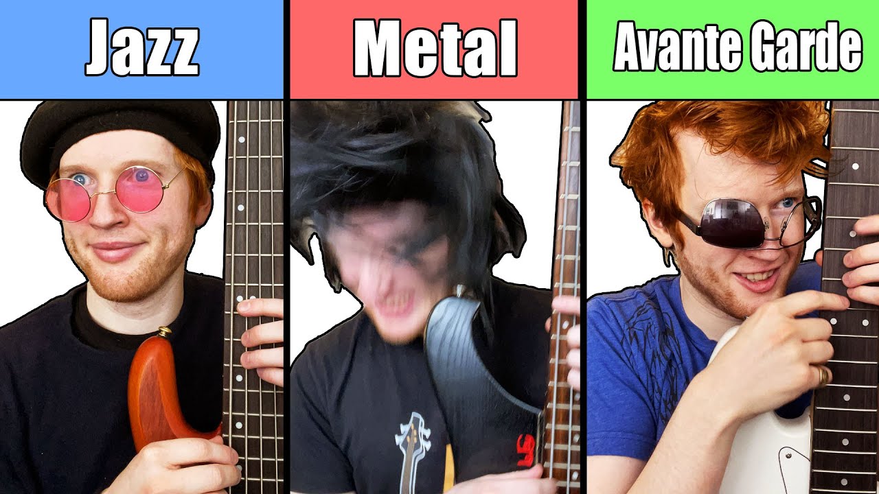 15 Types of BASSISTS