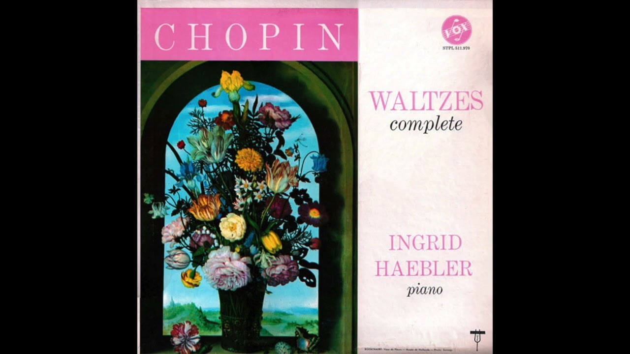 Ingrid Haebler Plays Chopin Waltzes (Complete).  1970