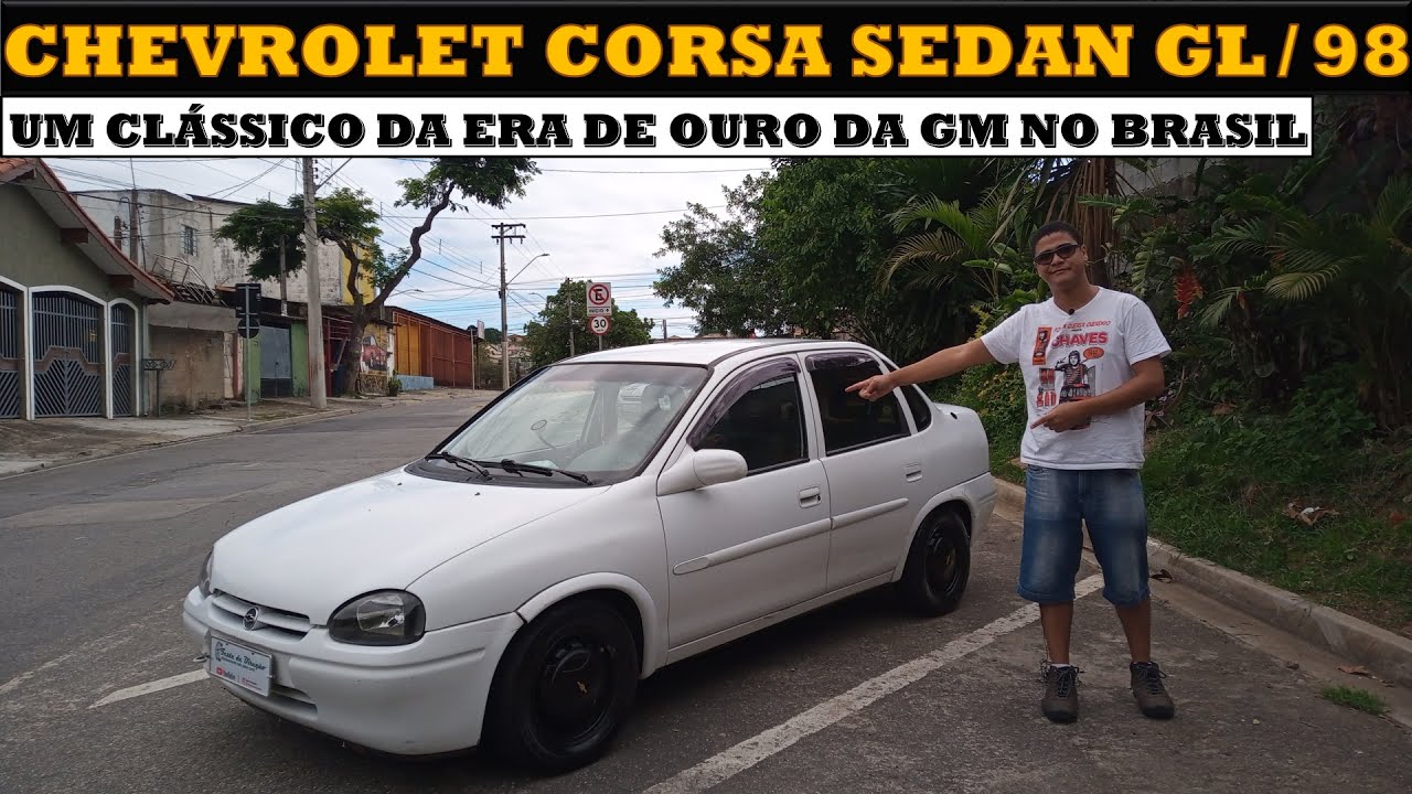 Avaliação CHEVROLET CORSA SEDAN GL 1998