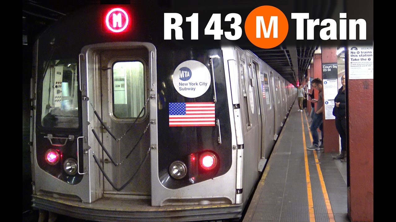 ⁴ᴷ R143 M Train Action
