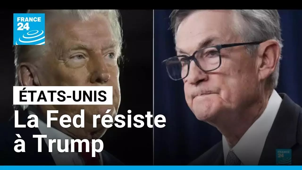 États-Unis : la Fed laisse ses taux directeurs inchangés, cite l'inflation élevée • FRANCE 24