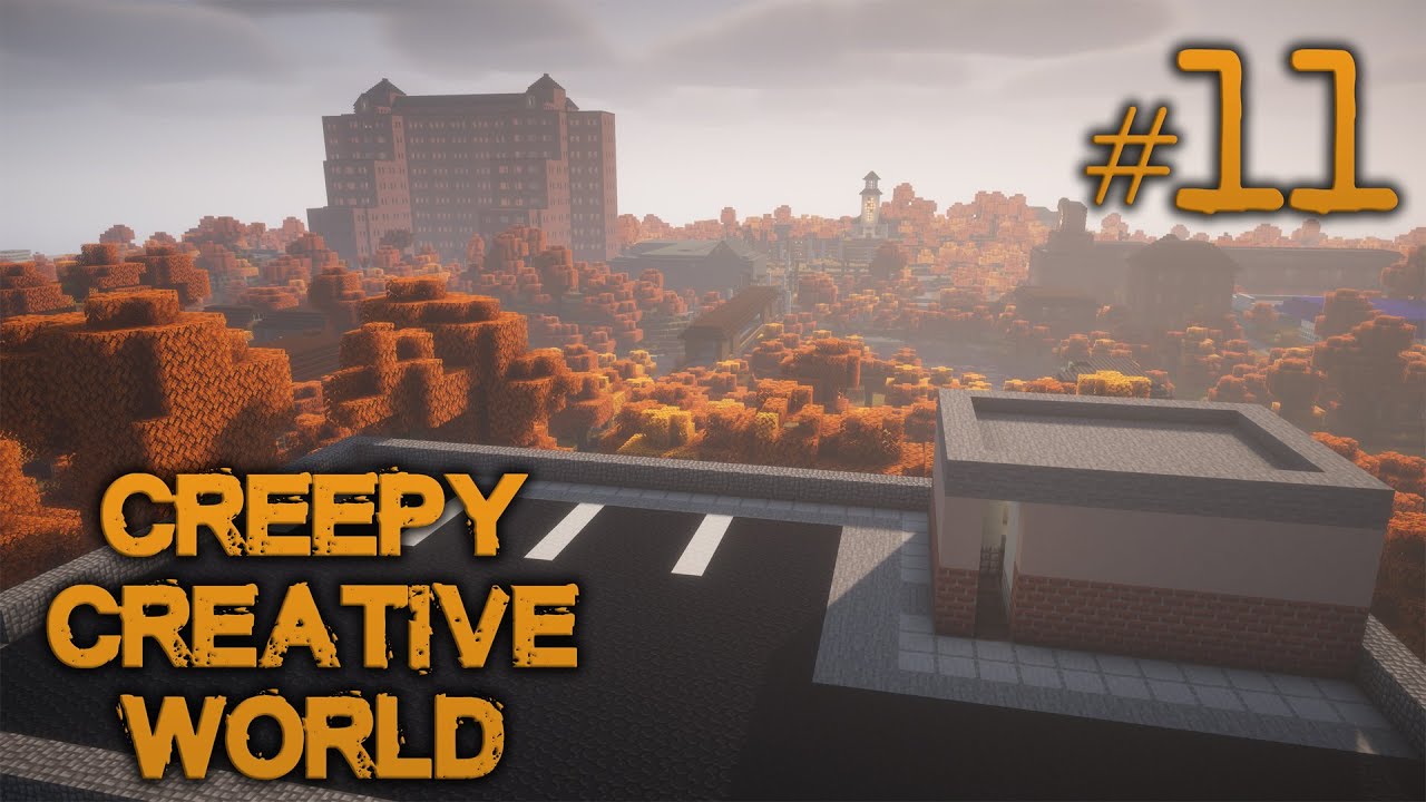Creepy Creative Minecraft World #11 - Overlook