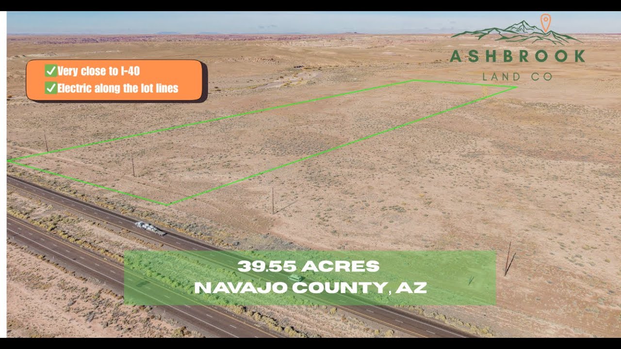 ***SOLD*** 39.55 Acres with Power Lines Along the Boundary | Navajo County, AZ | $17,400