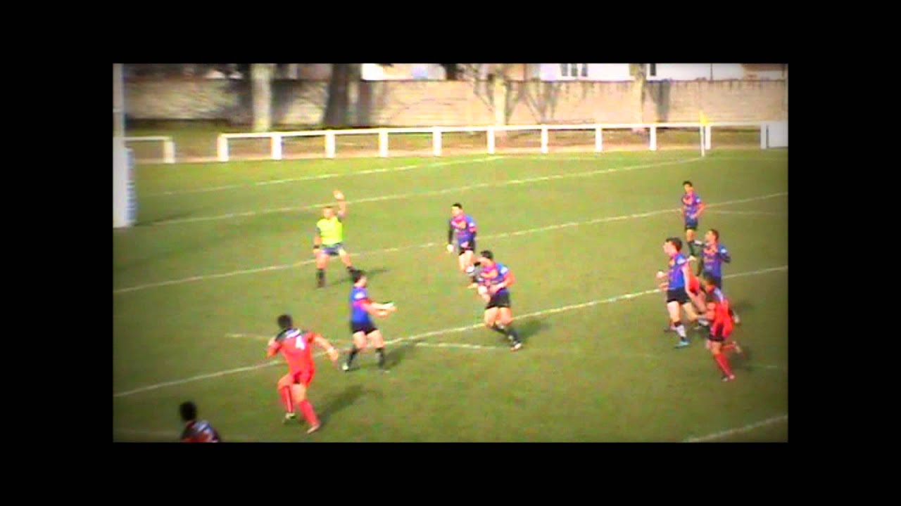 TONNEINS XIII : L'essai de Michaël Van Snick contre Toulouse