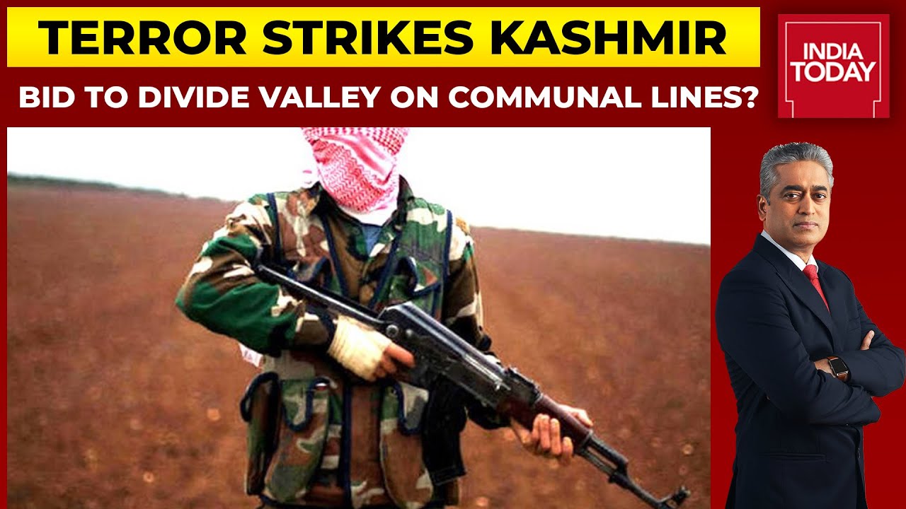 Terror Strikes Kashmir: Bid To Divide Valley On Communal Lines? | News Today With Rajdeep Sardesai