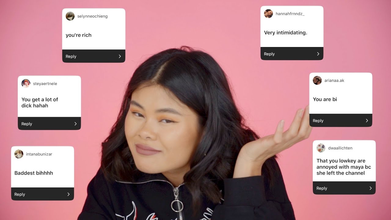 reading people's assumptions about me