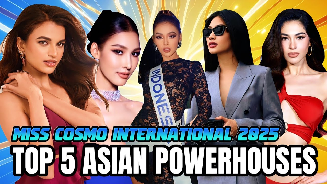 📢Топ-5 азиатских стран, доминирующих на конкурсе Miss Cosmo International 2025👑Челси Фернандес — ...