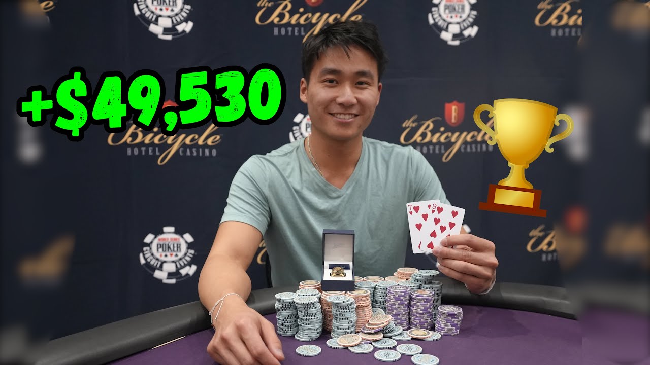 HOW I WON $49,530 AND A WSOP RING! | Poker Vlog 