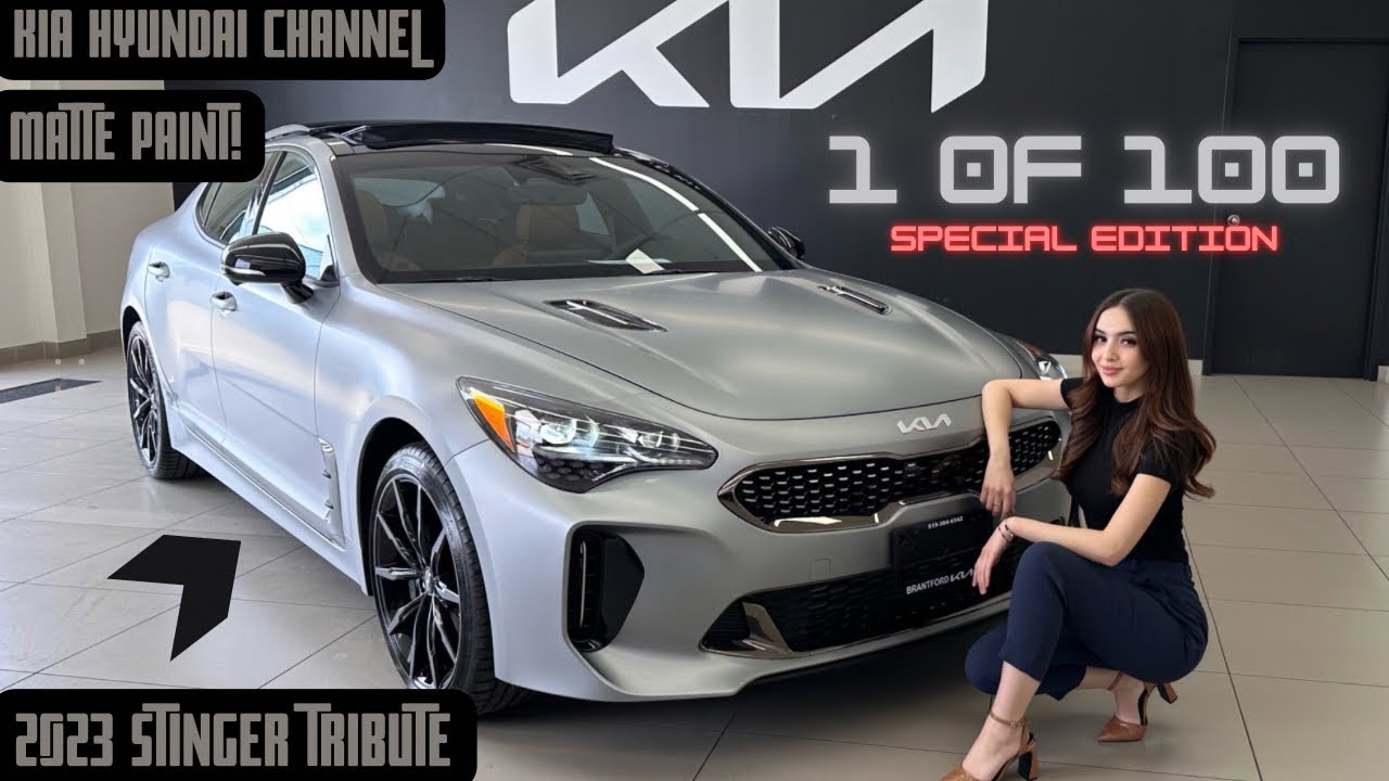LIVE: 2023 KIA Stinger Tribute - 1/100 In Canada!