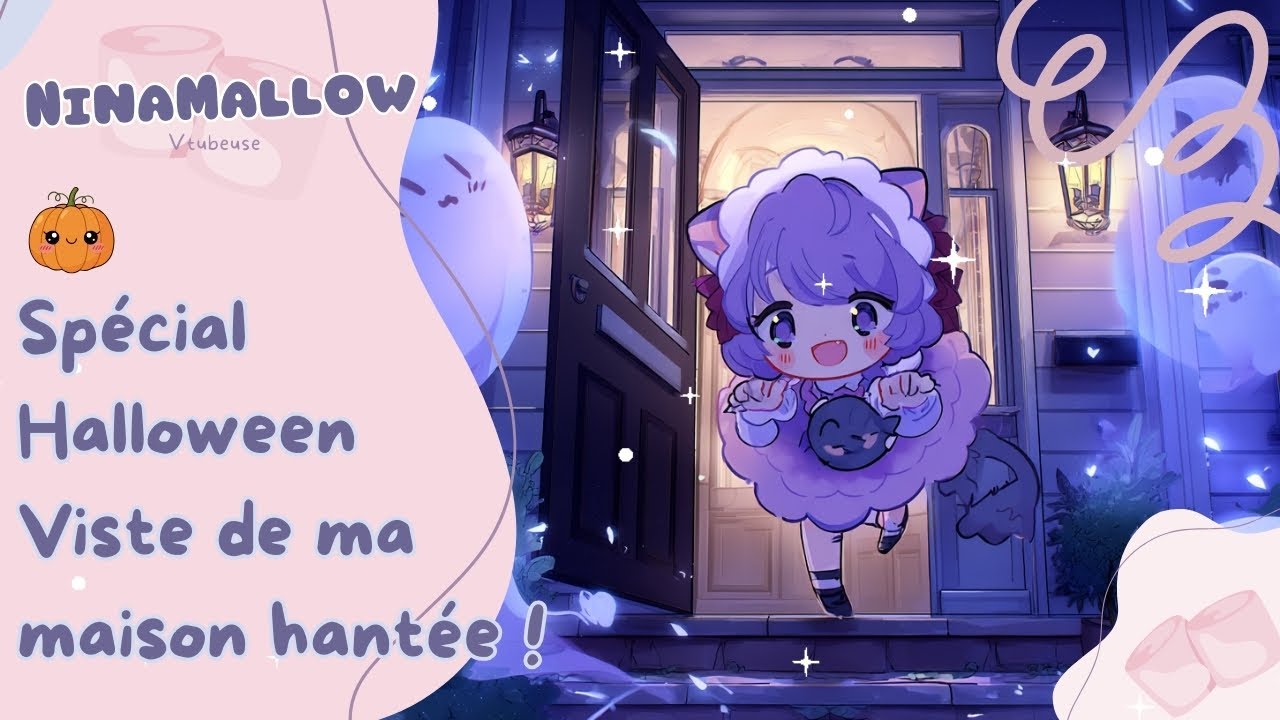 🏚️ ASMR Halloween – Visite de ma Maison Hantée | Frissons et mystère avec NinaMallow 👻✨