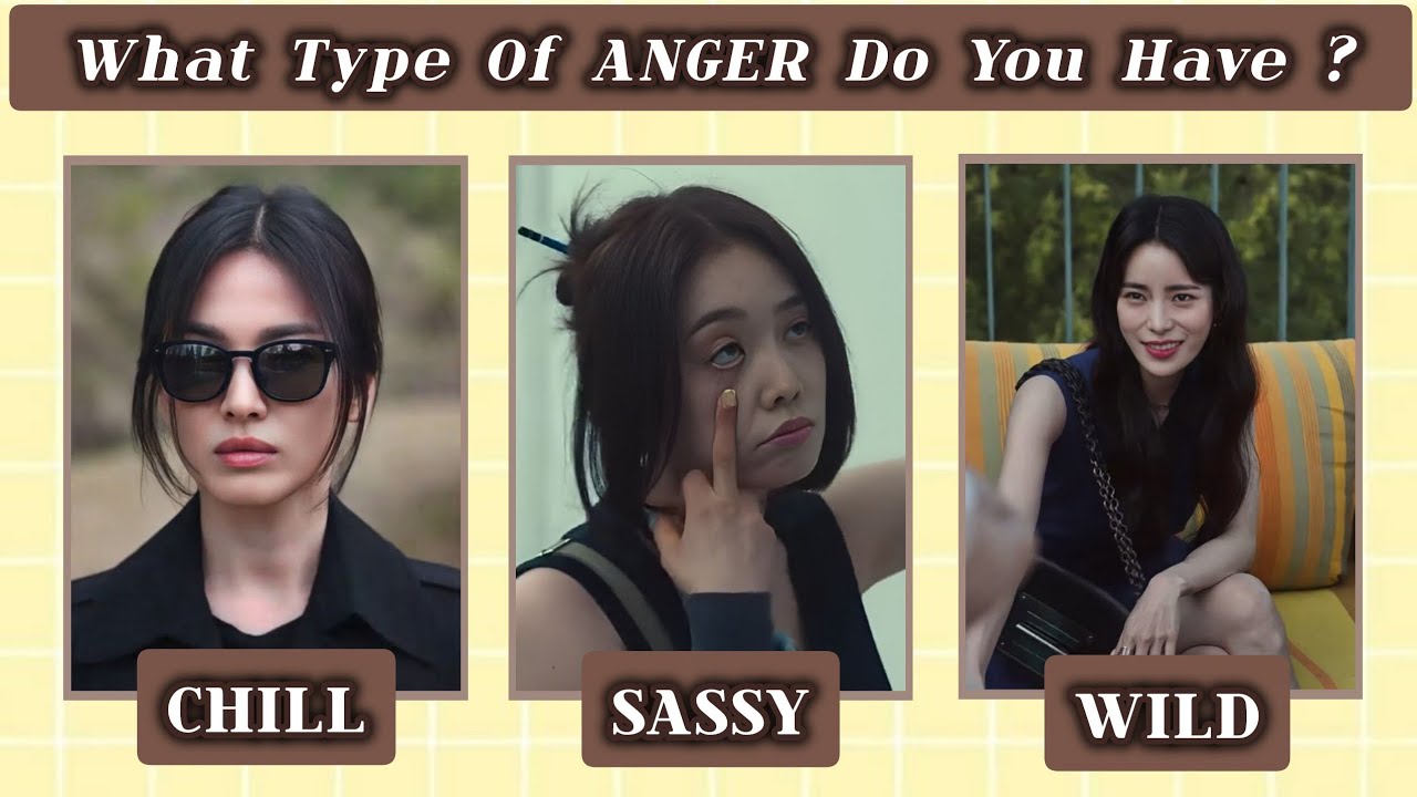 WHAT TYPE OF ANGER DO YOU HAVE? 🖤❤️‍🔥| Fun Personality Quiz | @harni_bee 