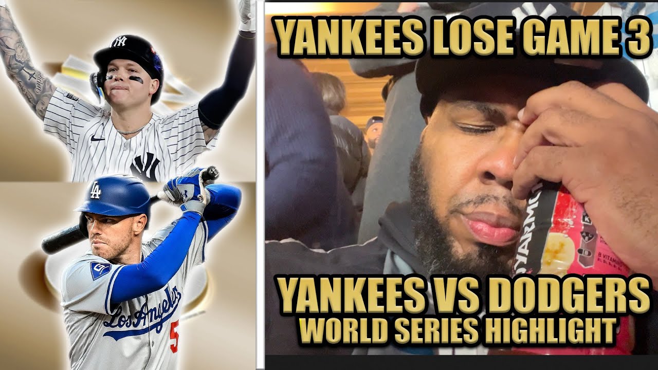 Yankees LOSE at Home | WORLD SERIES GAME 3 HIGHLIGHT