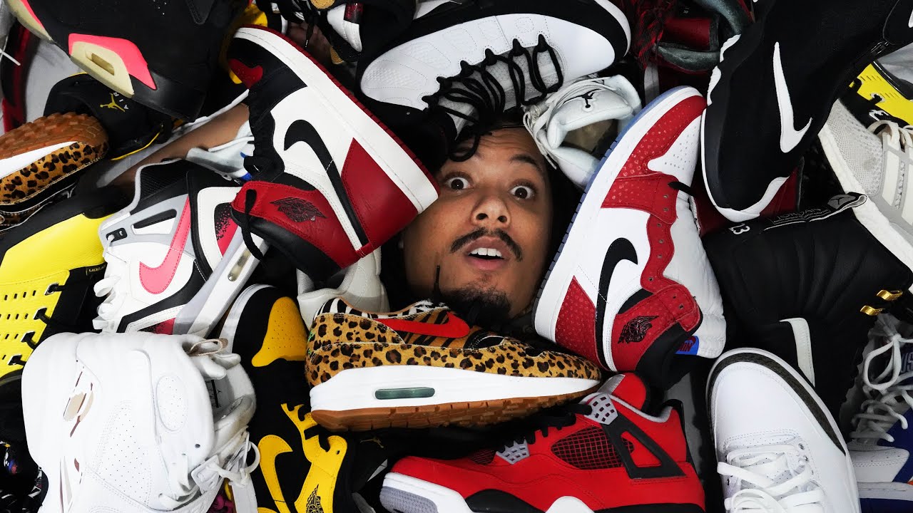 MY ENTIRE SNEAKER COLLECTION VIDEO !!! OVER 415+ PAIRS !!!! BEST ON YOUTUBE ?!?