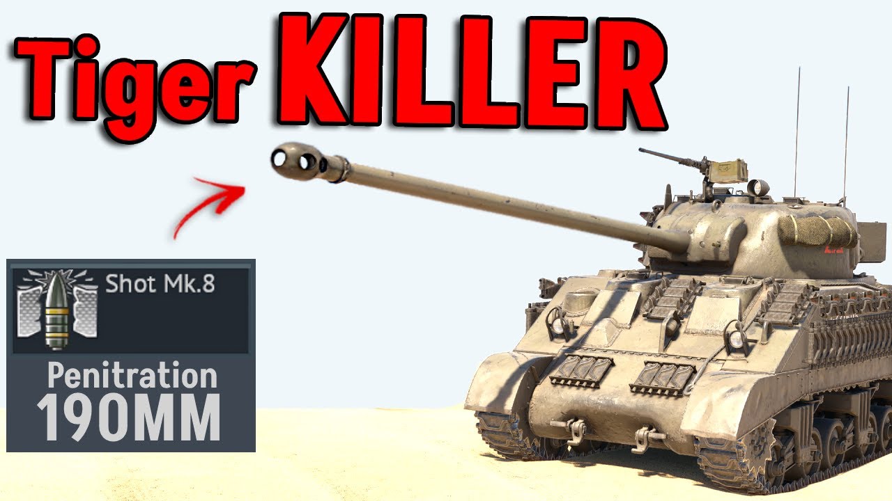 The Sherman Tiger killer - Sherman Firefly in War Thunder