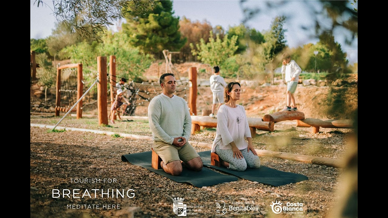 Tourism for breathing - Meditation session El Parc de les Fonts - English