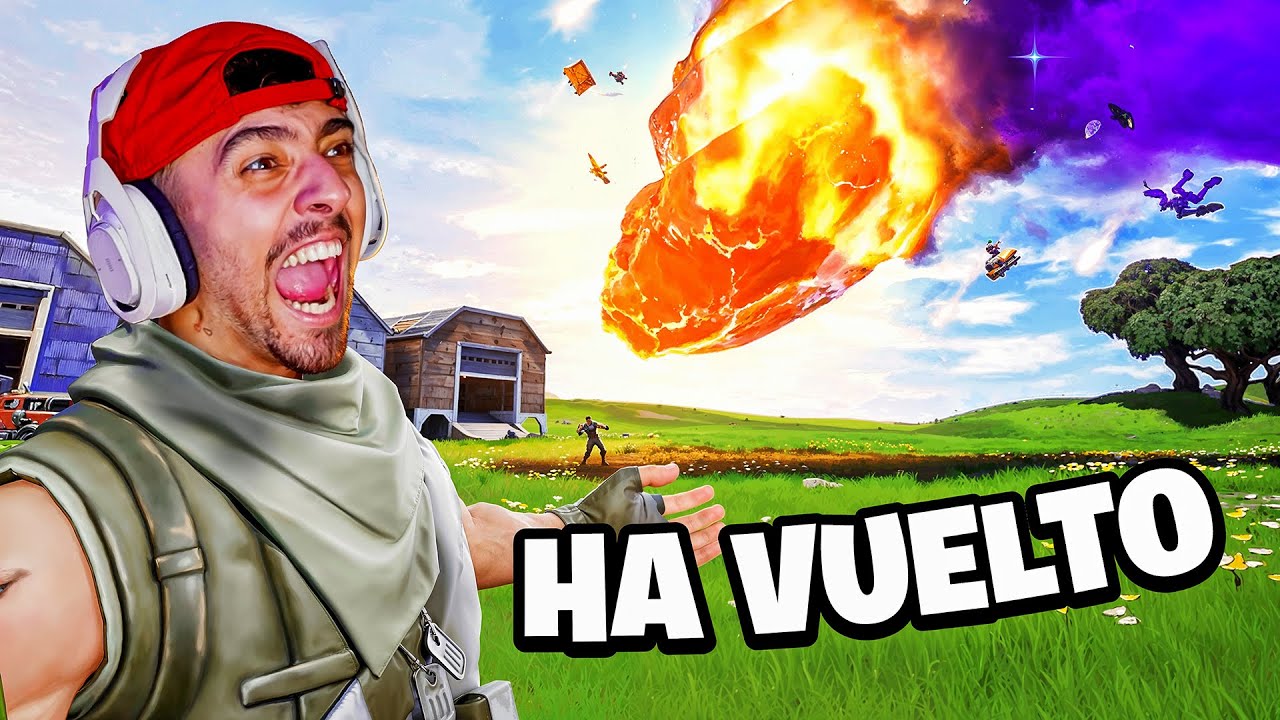 EL METEORITO HA VUELTO a FORTNITE OG!