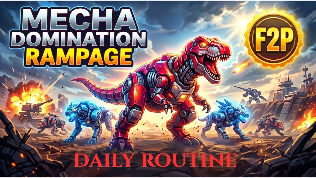 F2P Daily Routine Guide in Mecha Domination: Rampage 2026