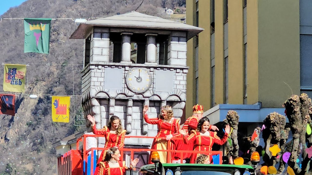 Rabadan Bellinzona 2025  Corteo Mascherato
