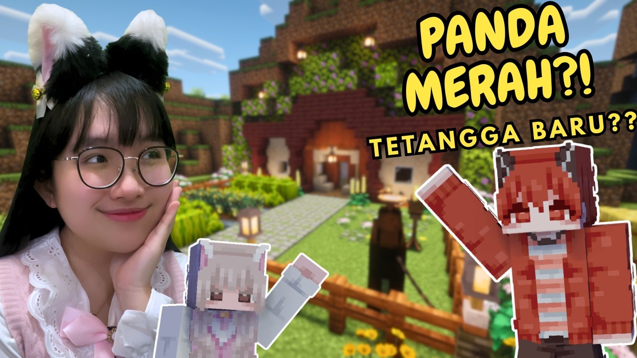 Aku Ketemu Panda Merah di Minecraft…Jadi Aku Bikin Rumah Untuk Dia! 🐼🏠