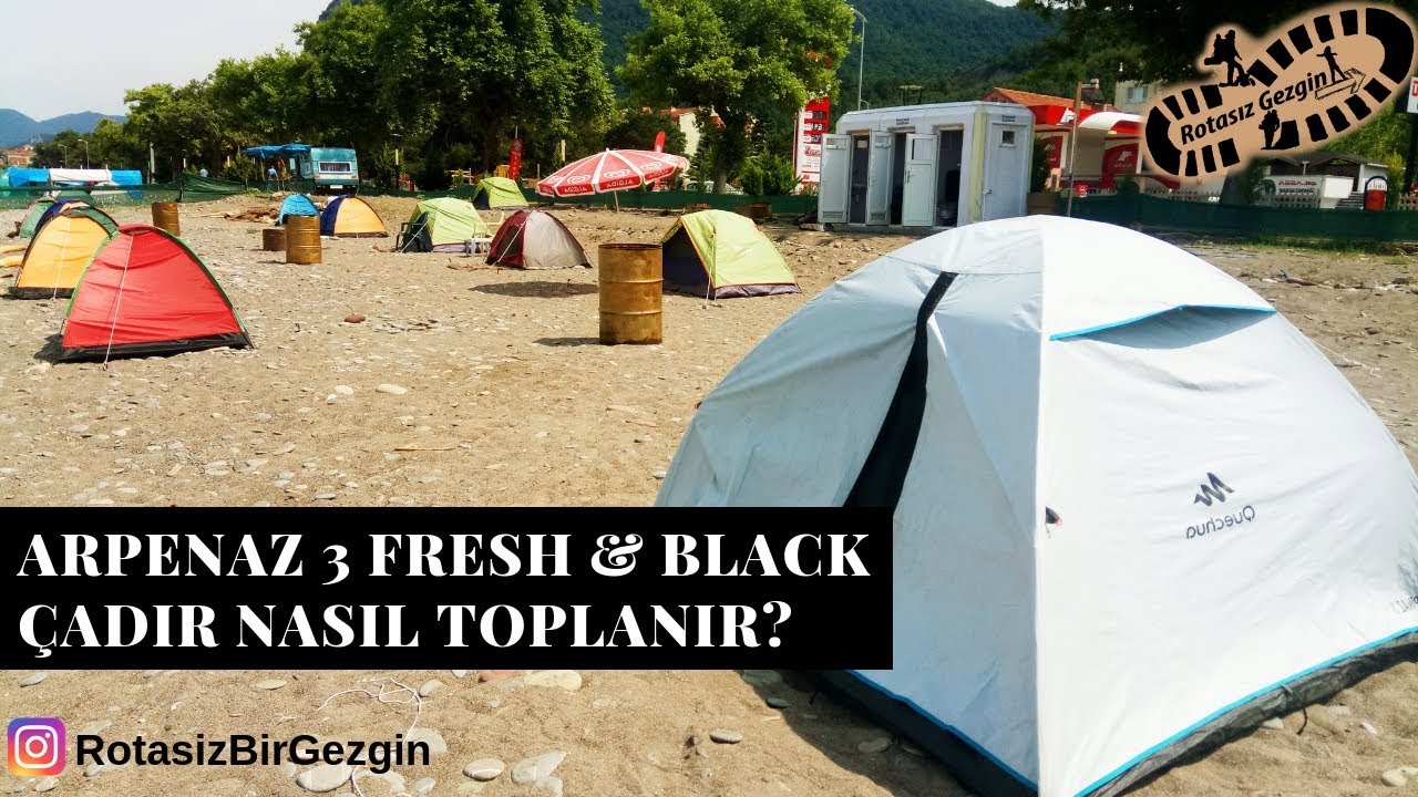 Arpenaz 3 Fresh & Black Çadır Nasıl Toplanır? Seslendirmeli