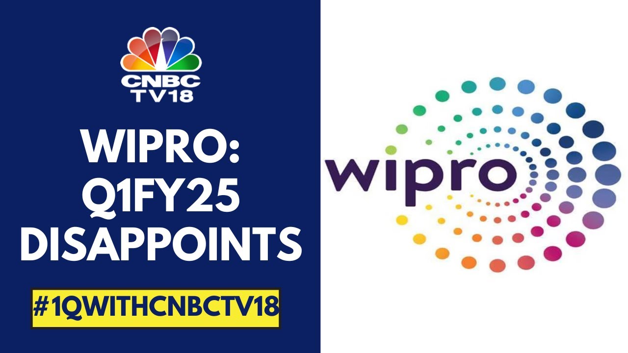 Wipro Q1 Disappoints As Cons Currency Revenue Slips 1% QoQ; Stock Slumps In Trade | CNBC TV18