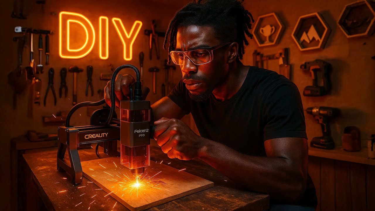 [ DIY ]  Une mini Usine à la maison ! - Creality Falcon 2 pro 22W