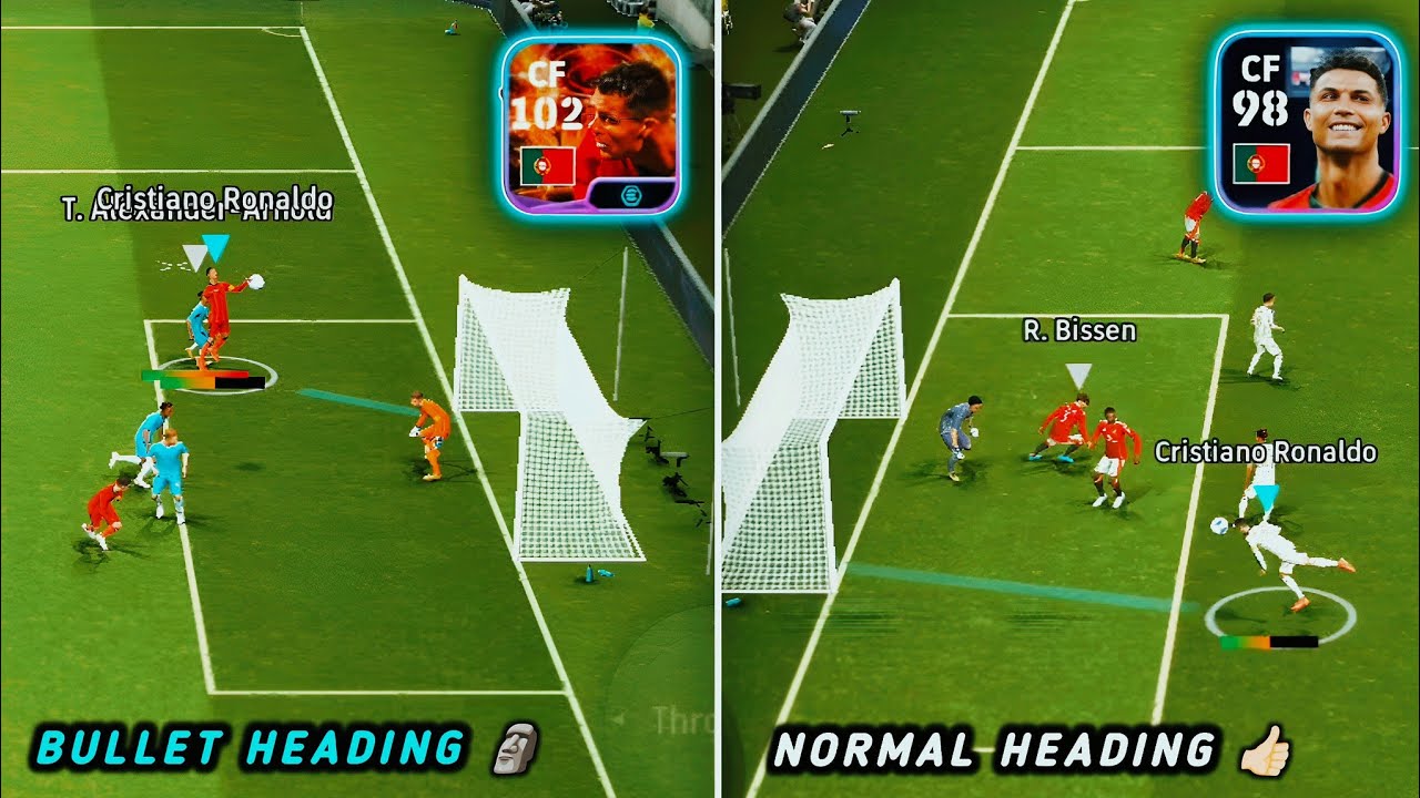 Bullet Header vs Normal Header 🔥 | How Effective is The New Skill ? 🤔 | eFootball 24