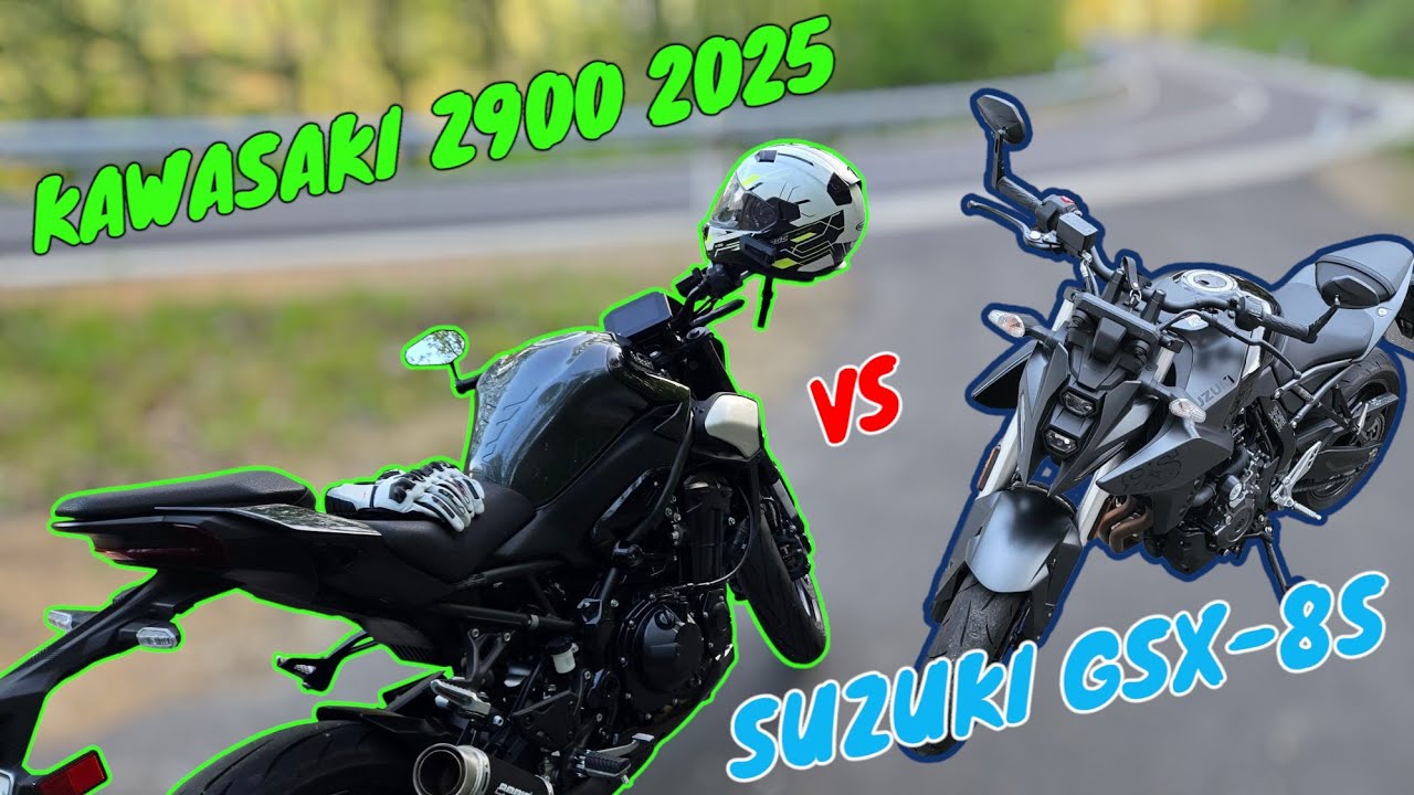 SUZUKI GSX8S vs KAWASAKI z900 2025 | Was sind die Vorteile im Vergleich?
