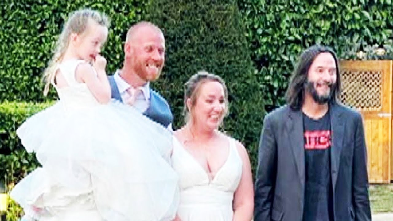 Keanu Reeves CRASHES British Couple&rsquo;s Wedding!