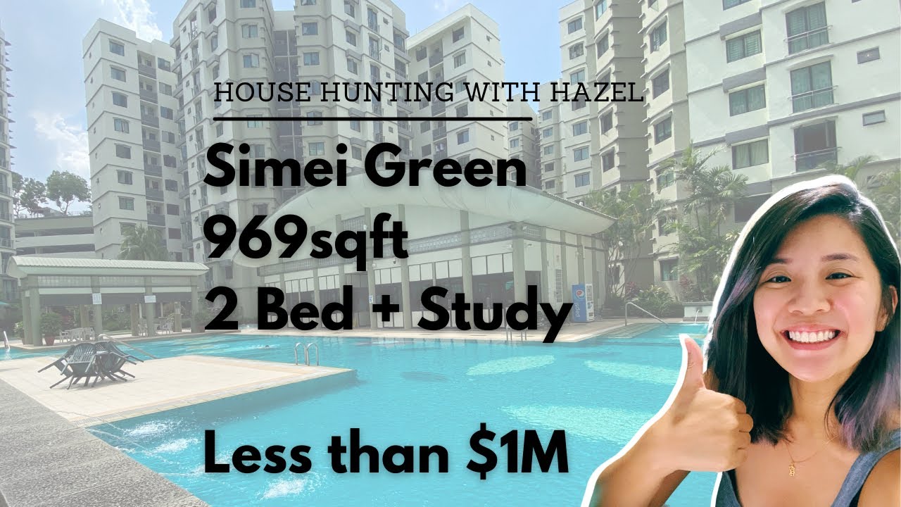 House Hunting with Hazel: Simei Green Condo | 969sqft 2 bed + study