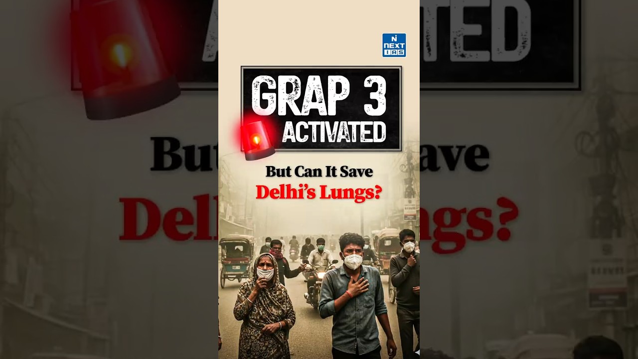India&rsquo;s Air Pollution Crisis Explained | Why The World Is Winning & We&rsquo;re Still Debating | NEXT IAS
